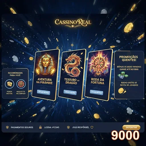 Usuário acessando o app 9000 em smartphone